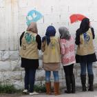 مجموعة النجاح التطوعية تُنظم نشاط رسم ودهن في مدرسة بيسان بنابلس