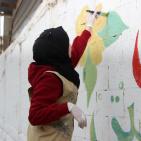 مجموعة النجاح التطوعية تُنظم نشاط رسم ودهن في مدرسة بيسان بنابلس