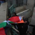 تشييع الشهيدين منصور الشوامرة، وعمر عمرو من بلدة القبيبة شمال غرب القدس