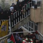 تشييع الشهيدين منصور الشوامرة، وعمر عمرو من بلدة القبيبة شمال غرب القدس