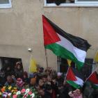 تشييع الشهيدين منصور الشوامرة، وعمر عمرو من بلدة القبيبة شمال غرب القدس