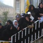 تشييع الشهيدين منصور الشوامرة، وعمر عمرو من بلدة القبيبة شمال غرب القدس