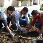 النجاح التطوعية تُنظم نشاط لزراعة الأشجار بالتعاون مع بلدية نابلس