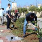 النجاح التطوعية تُنظم نشاط لزراعة الأشجار بالتعاون مع بلدية نابلس