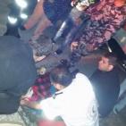 صور: اصابتان في حادث سير غرب رام الله