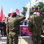 بالصور.. الشعبية بغزة تُقيم جنازة رمزية للشهيد نايف وتدعو للرد