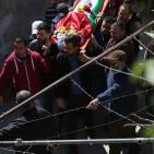 تشييع جثمان الشهيد إياد سجدية في مخيم قلنديا