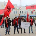 جبهة العمل الطلابي في النجاح تنظم وقفة حداد على روح الشهيد عمر نايف