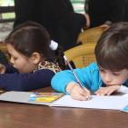 جمعية الزيزفونة ومكتبة بلدية نابلس تعقدان دورة قراءة اللأطفال