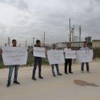 شركات الألبان تحتج امام سجن عوفر بسبب منع الاحتلال توريد منتجاتها للقدس