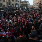 حفل الإعلان عن المعلم الفائز بجائزة نوبل في التعليم وسط رام الله