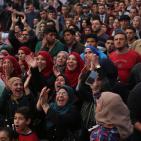 حفل الإعلان عن المعلم الفائز بجائزة نوبل في التعليم وسط رام الله