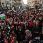 حفل الإعلان عن المعلم الفائز بجائزة نوبل في التعليم وسط رام الله