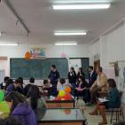 انجاز فلسطين تنفذ ورشتين في مدرسة سانت جورج الثانوية برام الله