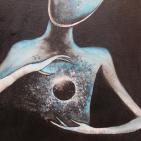 الخليل: معرض دفء الندى للفنانة ندى أبو هيكل