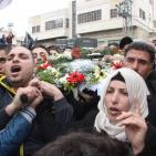 الخليل تشيع الشهيد القصراوي