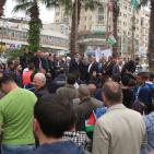 وقفة إحتجاجية وسط رام الله لإنهاء الانقسام