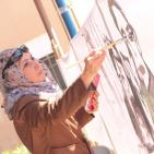 صور .. غزة تستعد لعرض أطول جدارية في العالم 
