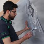 صور .. غزة تستعد لعرض أطول جدارية في العالم 