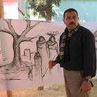 صور .. غزة تستعد لعرض أطول جدارية في العالم 