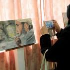 خانيونس: افتتاح معرضاً لرسومات الأطفال بمناسبة يوم الطفل الفلسطيني