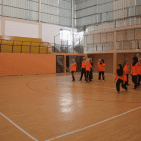 صور.. لأول مرة بغزة اعداد مدربات للكرة الطائرة