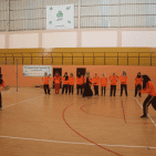 صور.. لأول مرة بغزة اعداد مدربات للكرة الطائرة