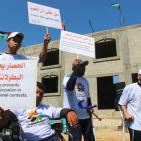 اطلاق بطولة رياضية للمعاقين تحاكي الحصار الرياضي على غزة