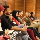 الروائية الكويتية بثينة العيسى في ضيافة متحف محمود درويش