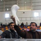 المعرض الثاني لهواة ومربي الحمام في غزة