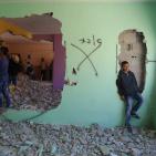 الاحتلال يهدم منزل الشهيد حسين ابو غوش في مخيم قلنديا