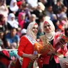 حفل تخريج مجلس الطلبة بجامعة النجاح لكلية العلوم والبصريات والمجمع الطبي