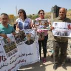 الاحتلال يقمع وقفة تضامنية مع الصحفي نزال امام معتقل عوفر