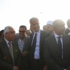 مراسم احتفالية بمشاركة الرئيس الفلسطيني محمود عباس بمناسبة إزاحة الستار عن تمثال المناضل الراحل نلسون منديلا