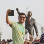 مراسم احتفالية بمشاركة الرئيس الفلسطيني محمود عباس بمناسبة إزاحة الستار عن تمثال المناضل الراحل نلسون منديلا