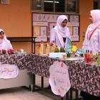 غزة: التعليم تفتتح المعرض العلمي التكنولوجي في مدرسة بشير الريس