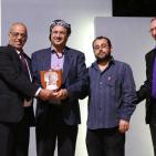 تكريم المؤسسات والجهات الراعية لمهرجان نابلس للثقافة والفنون الأول