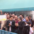 الاعتصام المفتوح لمهندسي العقود في 