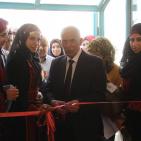 ليندا النتشة تفتتح معرضها 