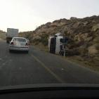 صور: وفاة مواطن بحادث سير قرب إذنا الخليل