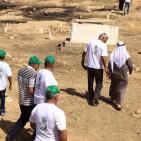 صور: معسكر ترميم وتنظيف المقبرة الاسلامية في بئر السبع