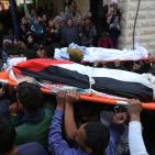 تشييع جثماني الشهيدين الشقيقين إبراهيم ومرام طه   في قطنة