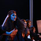 بالصور: عرض فرقة نقش للفنون الشعبية في النجاح بنابلس