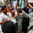 الاحتلال يقمع مظاهرة في الذكرى ال49 للنكسة شمال الخليل