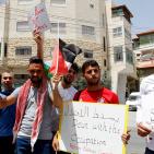 الاحتلال يقمع مظاهرة في الذكرى ال49 للنكسة شمال الخليل