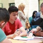أجواء اليوم الثاني من تسجيل الطلبة الجدد في جامعة النجاح