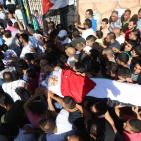 تشييع الشهيد الطفل بدران في بلدة  بيت عور التحتا