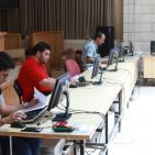 أجواء من تسجيل طلبة الثانوية العامة في جامعة النجاح الوطنية