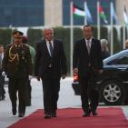 السيد الرئيس يستقبل الأمين العام للأمم المتحدة بان كي مون في رام الله