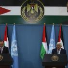 السيد الرئيس يستقبل الأمين العام للأمم المتحدة بان كي مون في رام الله